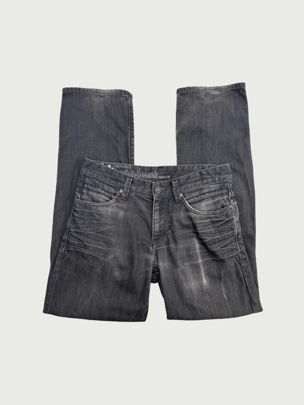 Esprit Groove Fit Coated Jeans